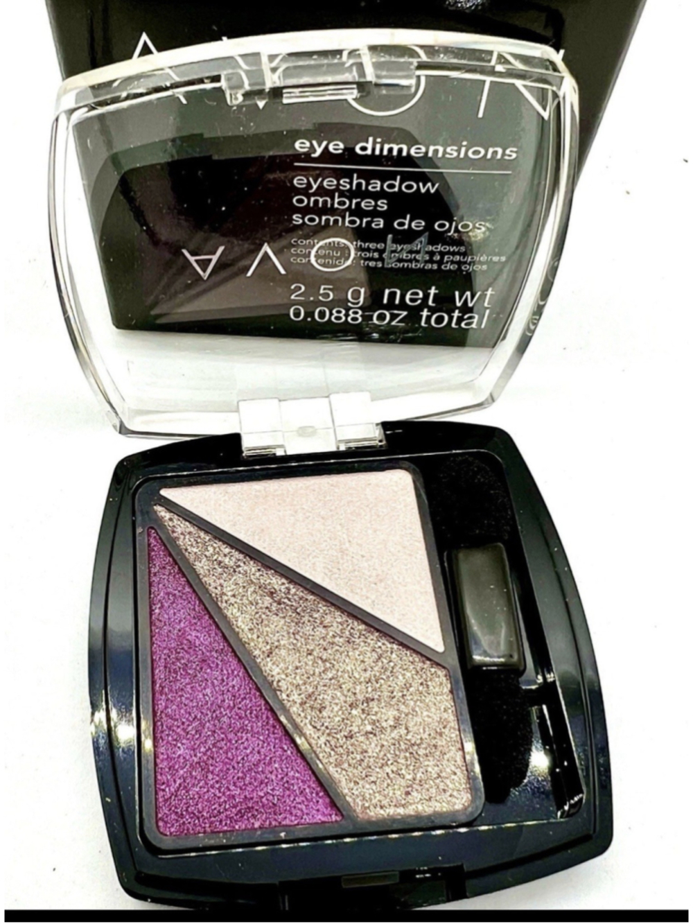 Avon EYE DIMENSIONS Eyeshadow SWEETHEART PLUM F701 Discontinued Colors Boxed